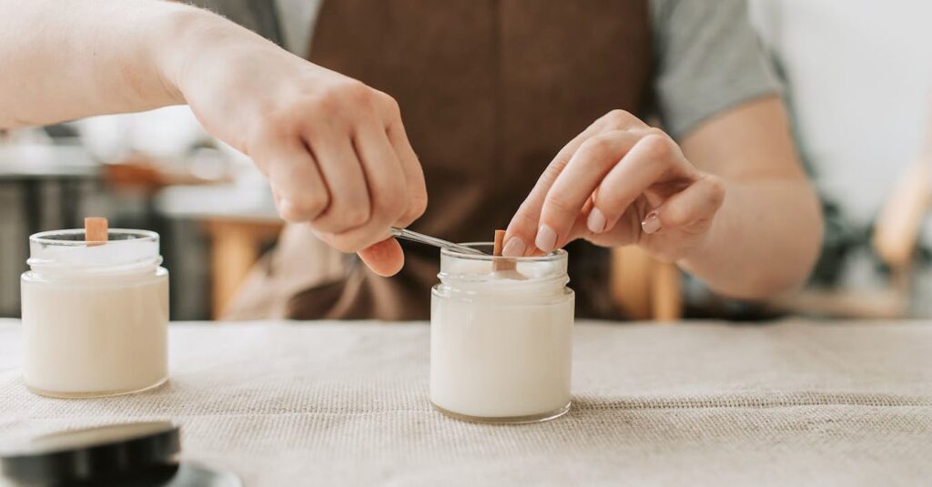 як зробити свічку вдома