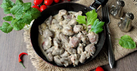 Как приготовить куриные сердечки